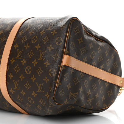 Louis Vuitton Monogram Keepall Bandouliere 50 9 of 14