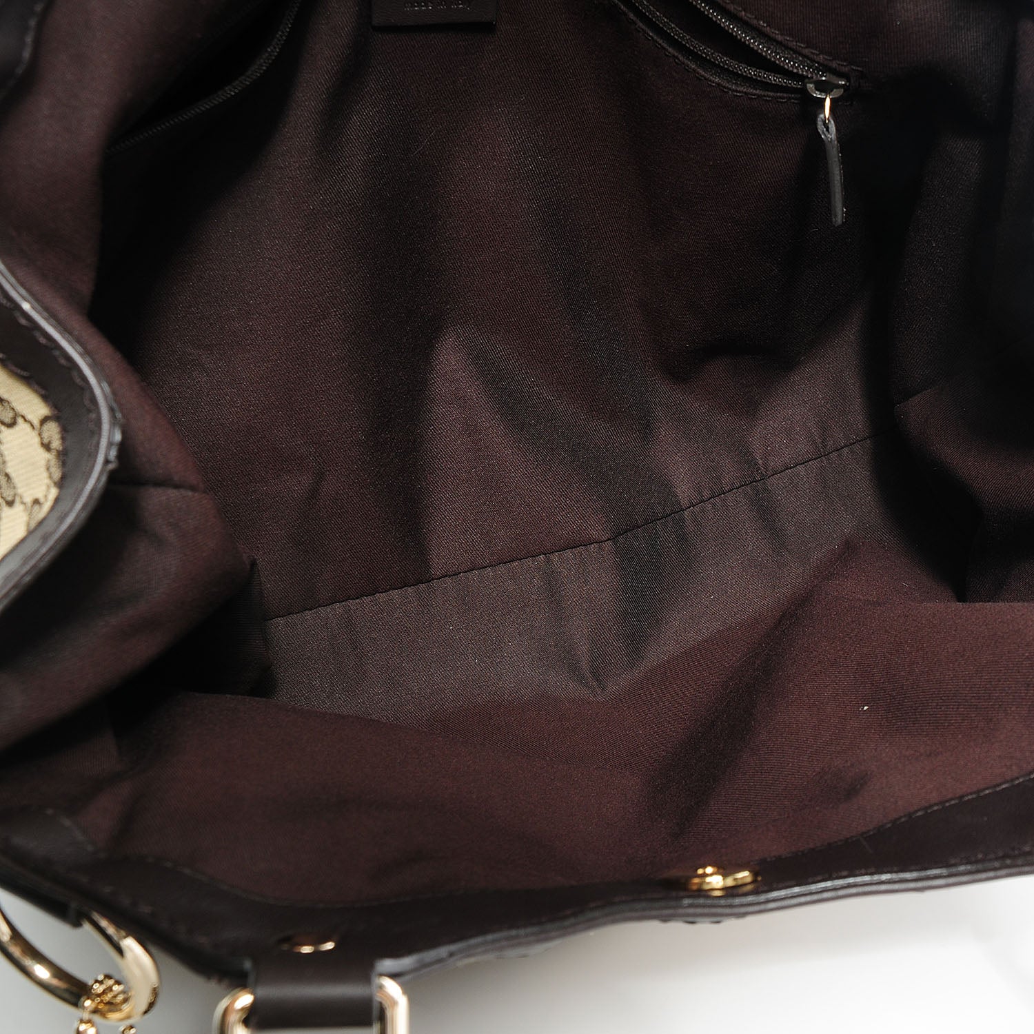 Gucci Monogram Medium Sukey Tote Dark Brown 6 of 8