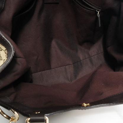 Gucci Monogram Medium Sukey Tote Dark Brown 6 of 8