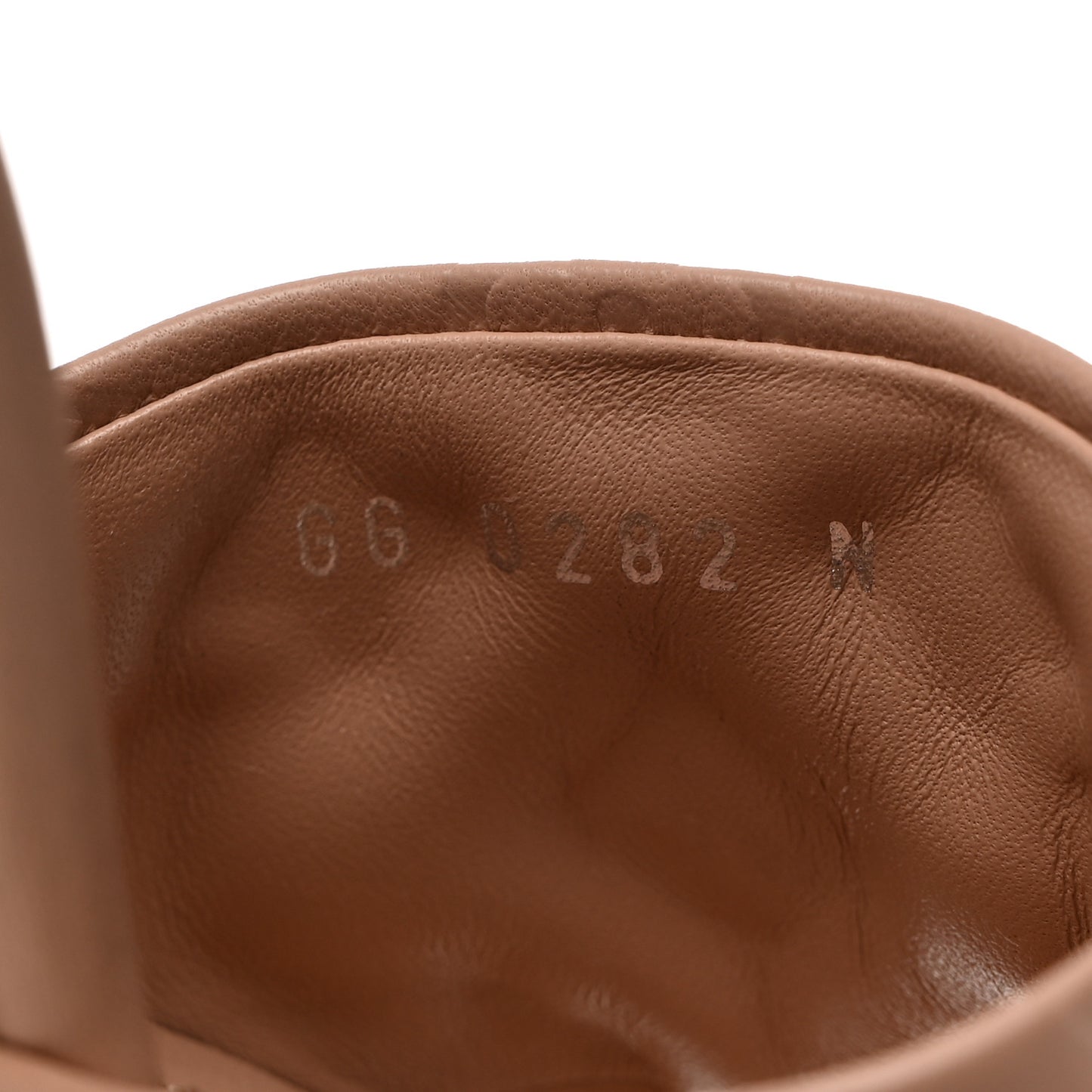 Lambskin Embossed Monogram Revival Mules 41 Beige