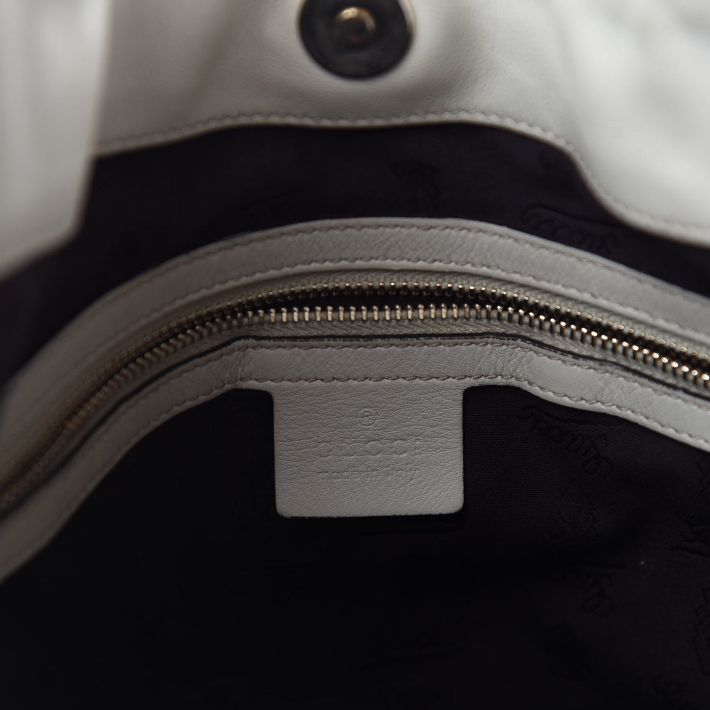Guccissima Charlotte Tote Off White