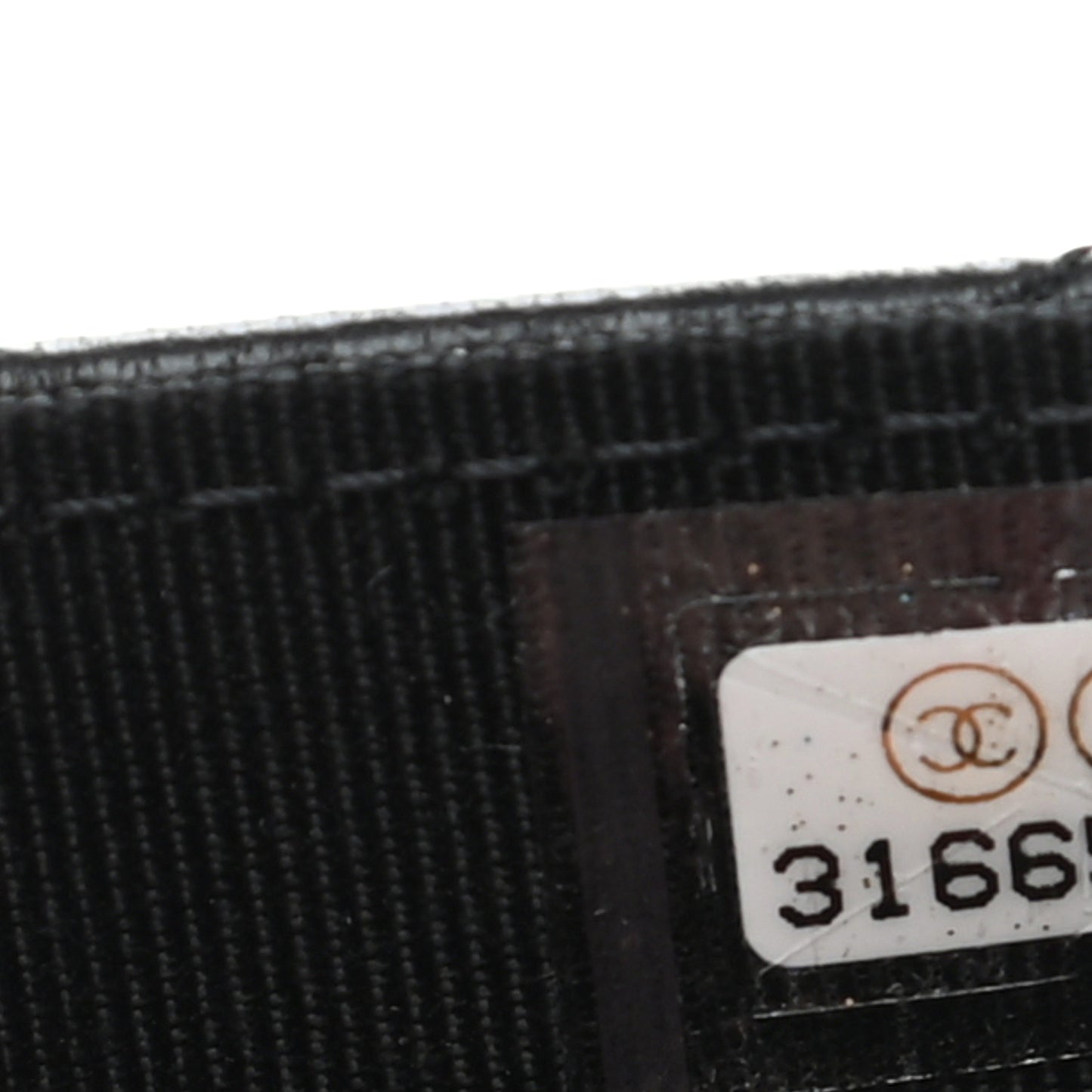 Lambskin Quilted Flap Card Holder Wallet Black