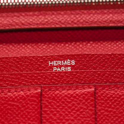 Hermes Epsom Tri-Fold Bearn Wallet Bougainvillea 6 of 8