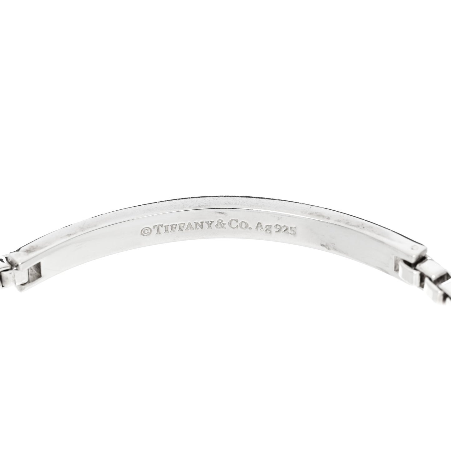 Sterling Silver Venetian Link ID Bracelet