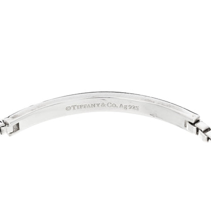 Tiffany Sterling Silver Venetian Link ID Bracelet 4 of 5