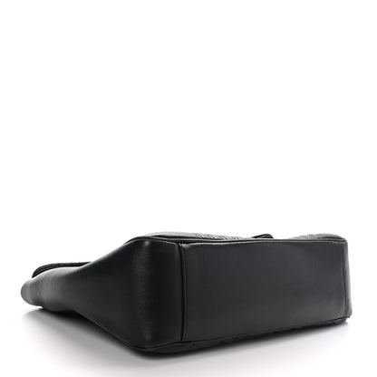 Gucci Calfskin Matelasse Large GG Marmont Shoulder Bag Black 4 of 15