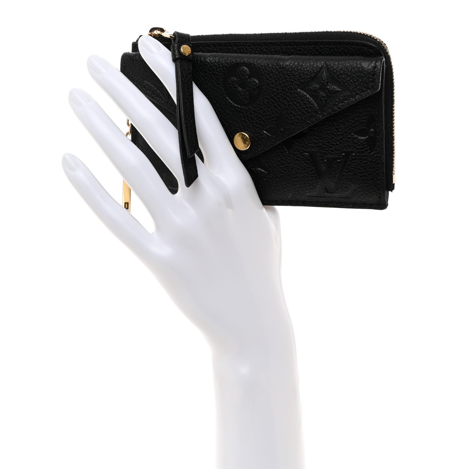 Louis Vuitton Empreinte Recto Verso Card Holder Black 2 of 6