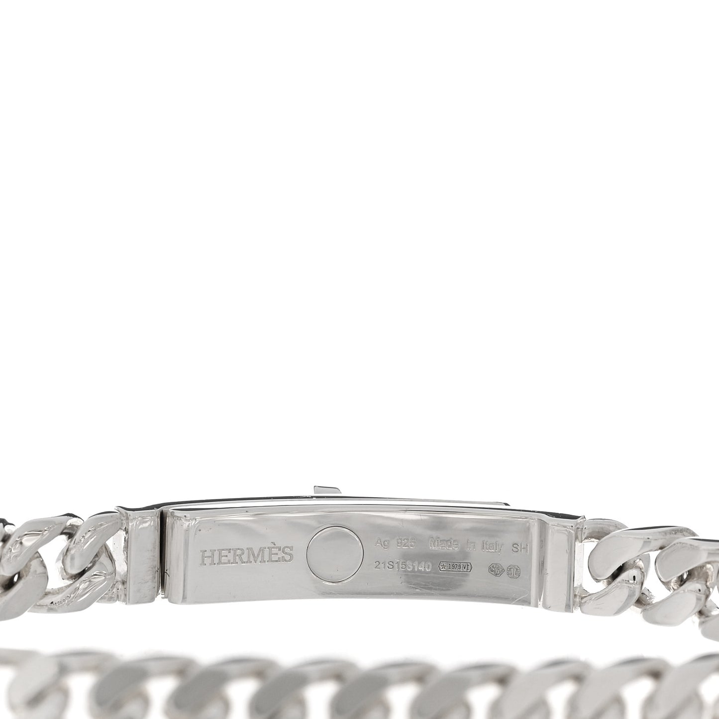 Sterling Silver TPM Kelly Gourmette Bracelet SH