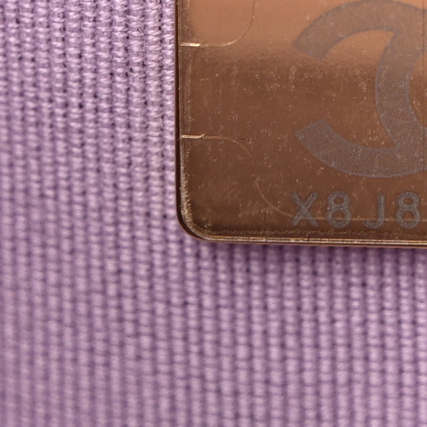 Caviar Quilted Funky Match Mini Flap Light Purple Light Purple