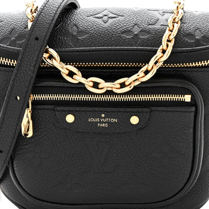 Louis Vuitton Empreinte Mini Bumbag Black 7 of 9