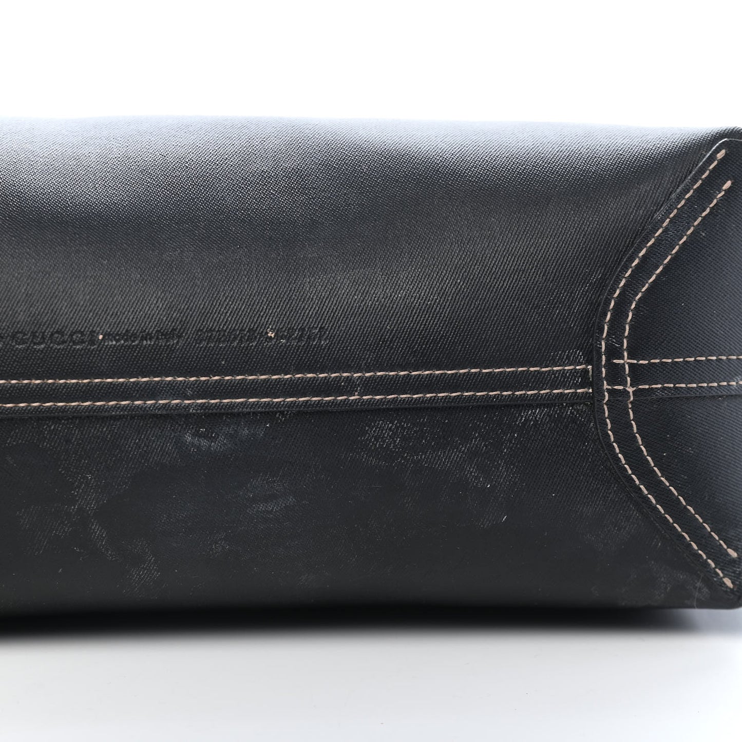 GG Supreme Monogram Small Reversible Tote Dark Brown
