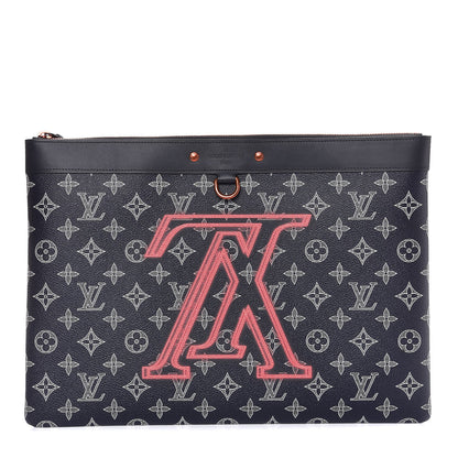 Louis Vuitton Monogram Upside Down Pochette Apollo GM 1 of 8