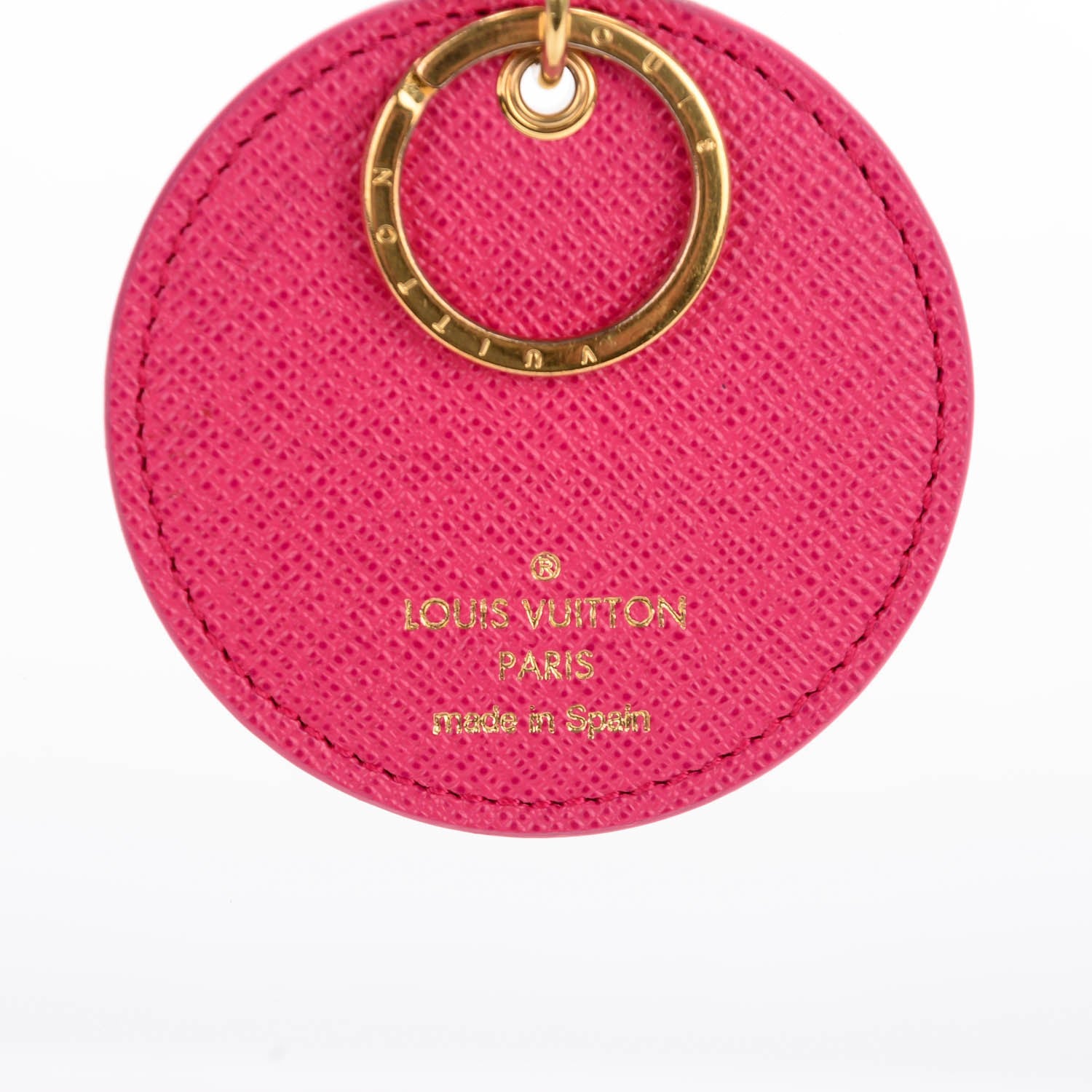Louis Vuitton Damier Ebene Illustre Posies Bag Charm 3 of 5