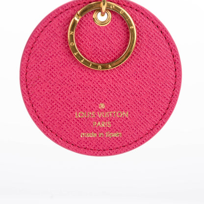 Louis Vuitton Damier Ebene Illustre Posies Bag Charm 3 of 5