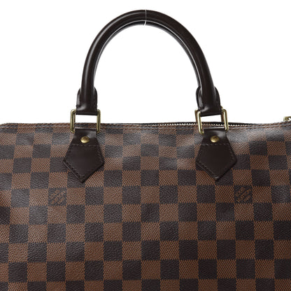 Louis Vuitton Damier Ebene Speedy 30 13 of 13