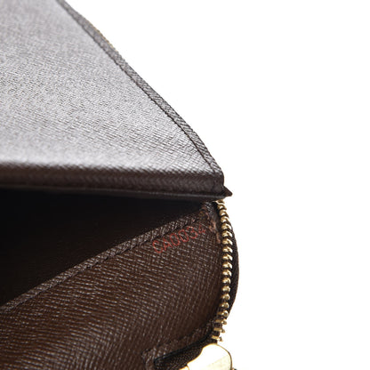 Louis Vuitton Damier Ebene Olav Organizer Wallet 10 of 10