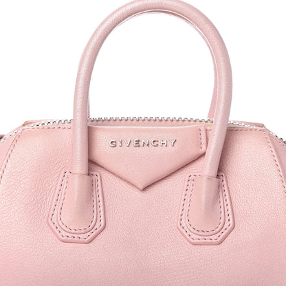 Givenchy Sugar Goatskin Mini Antigona Pale Pink 10 of 10
