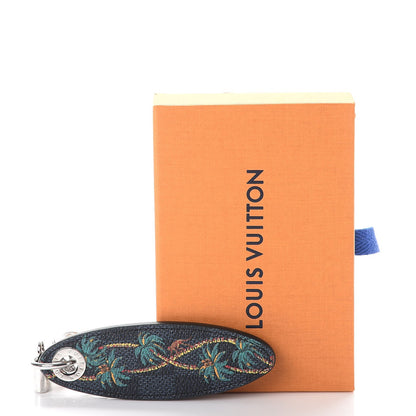 Louis Vuitton Damier Cobalt Jungle Bag Charm Key Holder 6 of 6