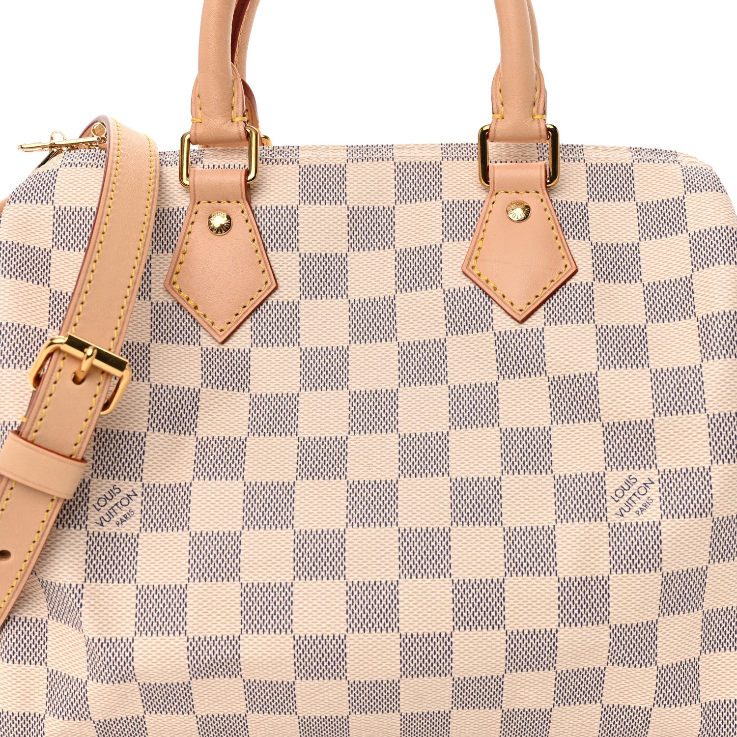 Louis Vuitton Damier Azur Speedy Bandouliere 25 7 of 10
