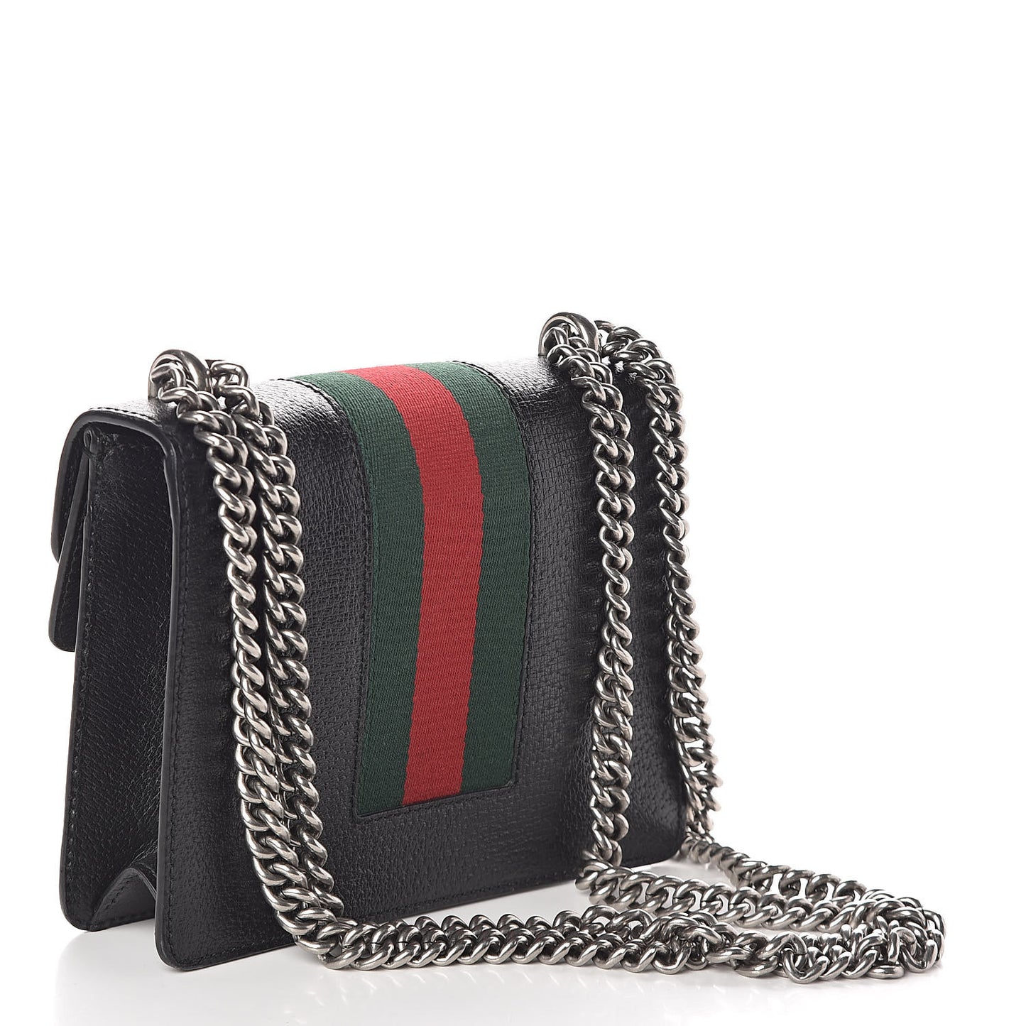 Calfskin Web Mini Dionysus Shoulder Bag Black