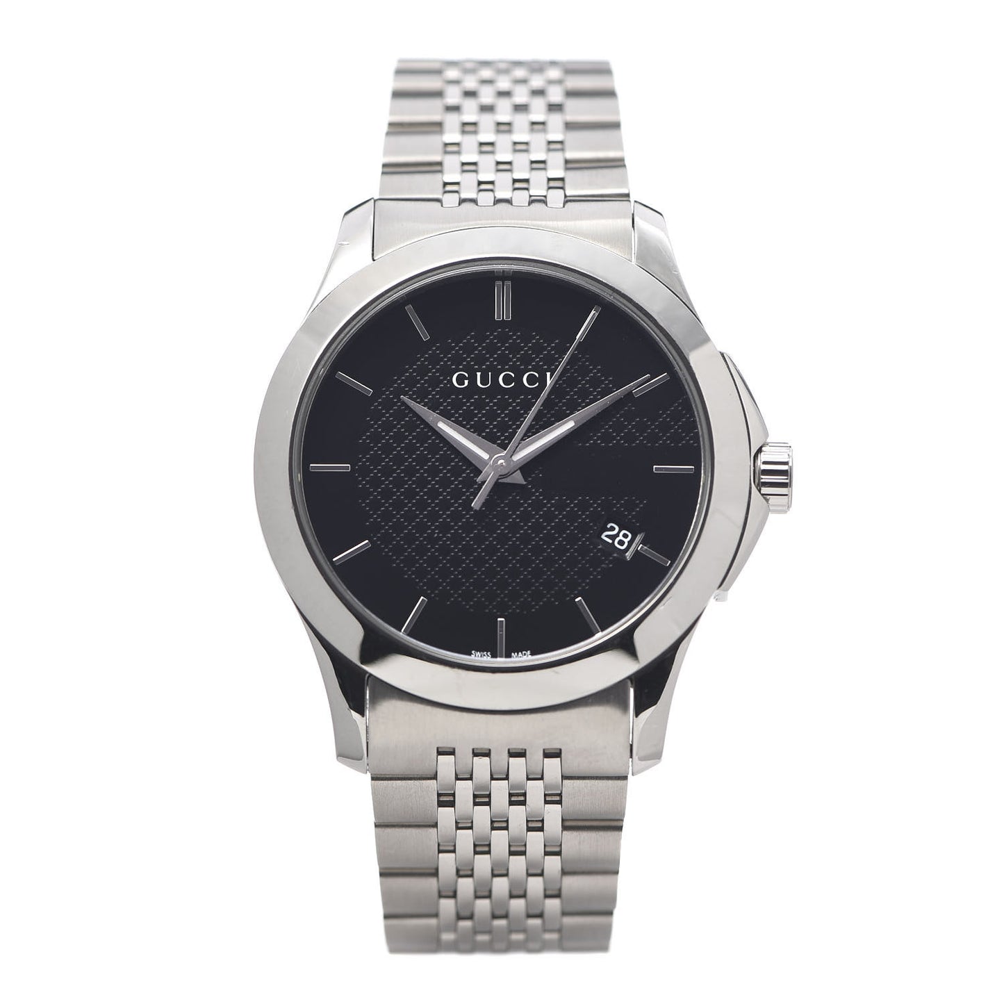 Stainless Steel 38mm G-Timeless Quartz Watch Black