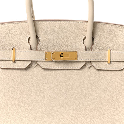Hermes Togo Birkin 30 Craie 8 of 10