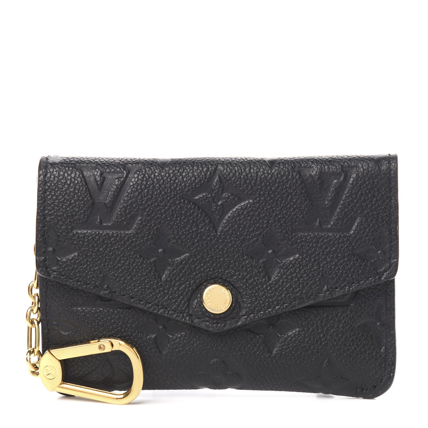 Louis Vuitton Empreinte Key Pouch Black 1 of 8