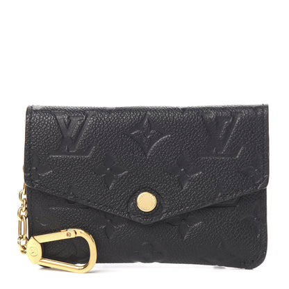 Louis Vuitton Empreinte Key Pouch Black 1 of 8
