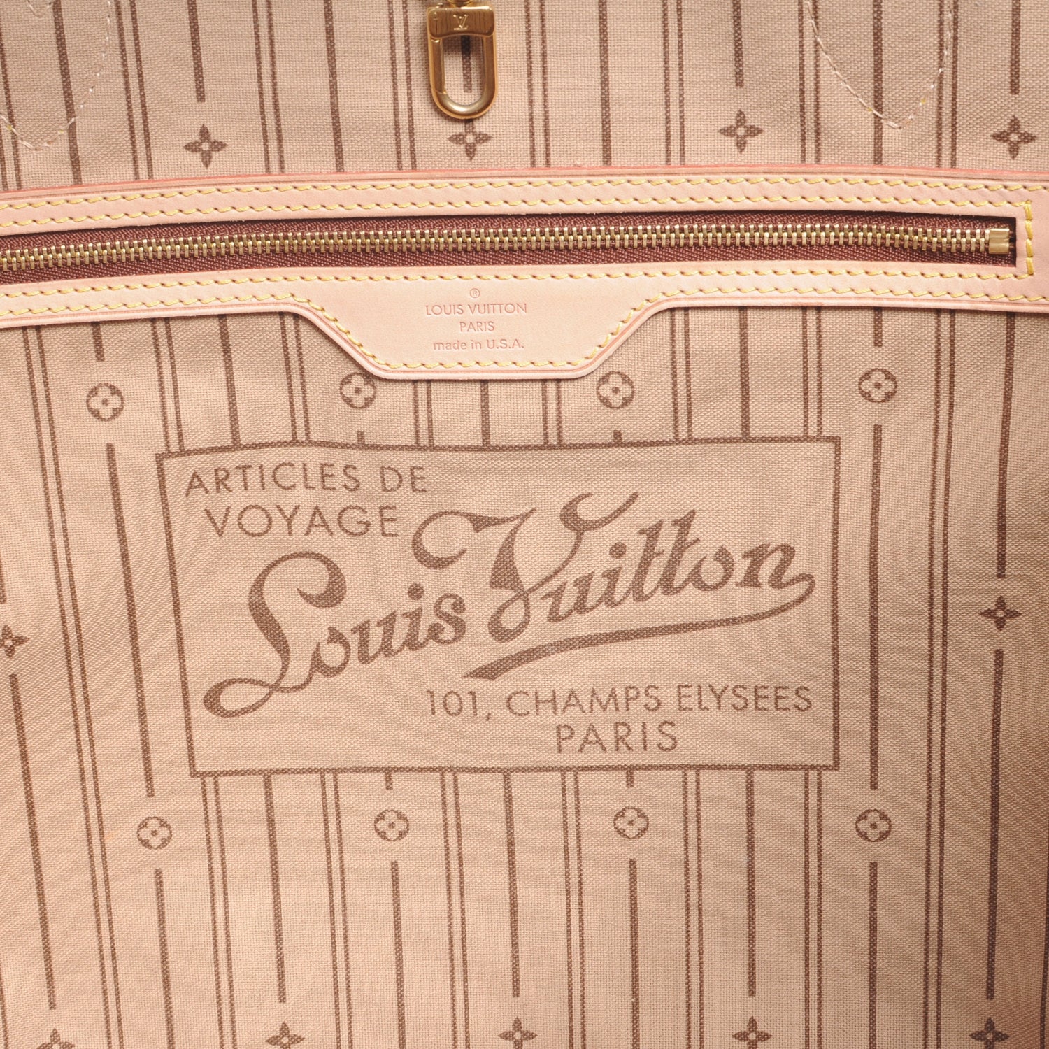 Louis Vuitton Monogram Neverfull GM 7 of 9