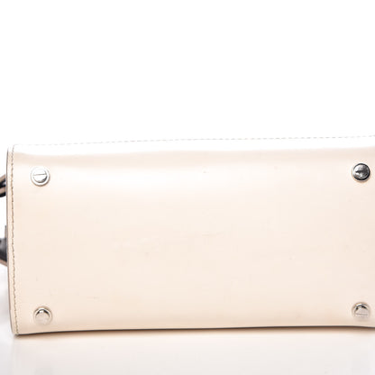 Givenchy Smooth Calfskin Mini Horizon Satchel Off White 8 of 8