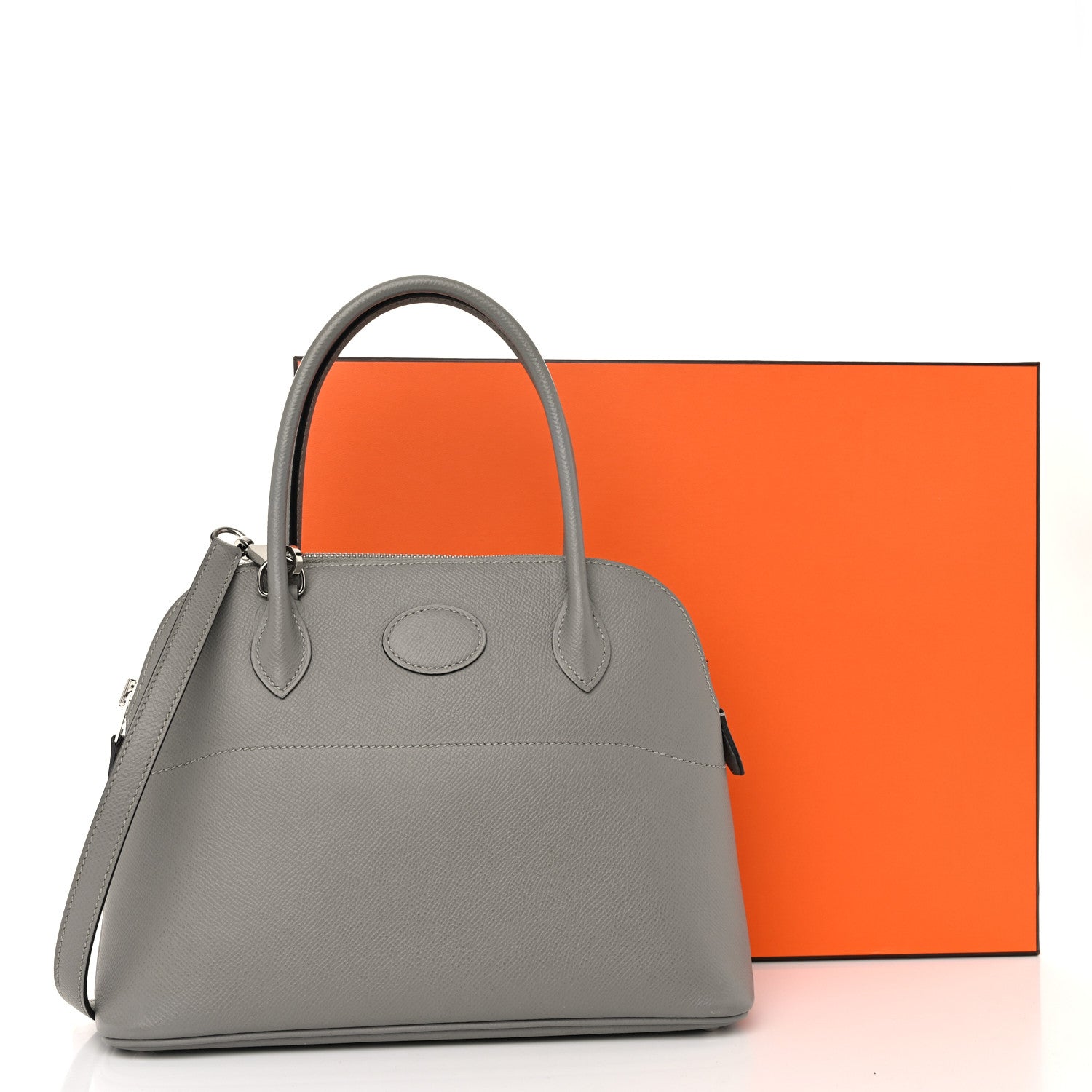 Hermes Epsom Bolide 27 Gris Mouette 10 of 10