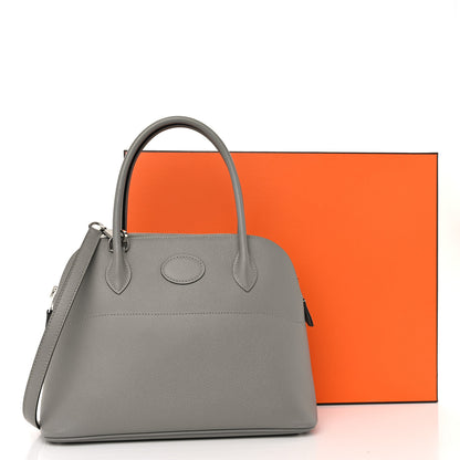 Hermes Epsom Bolide 27 Gris Mouette 10 of 10