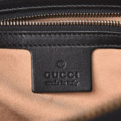 Gucci Calfskin Matelasse Mens GG Marmont Belt Bag 90 36 Black 6 of 12