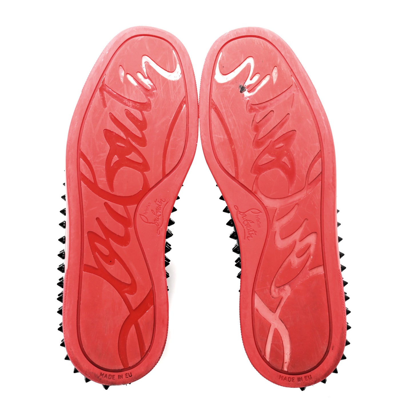 Patent Spikes Mens Roller Boat Flats 45 Black