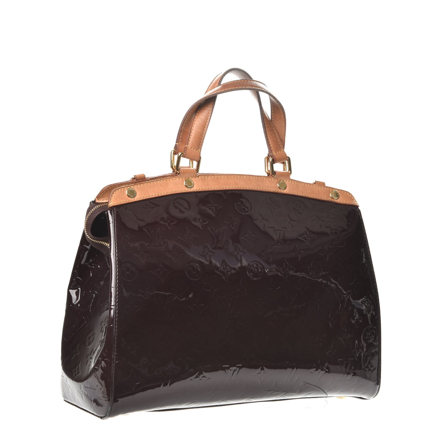 Louis Vuitton Vernis Brea GM Amarante 11 of 22