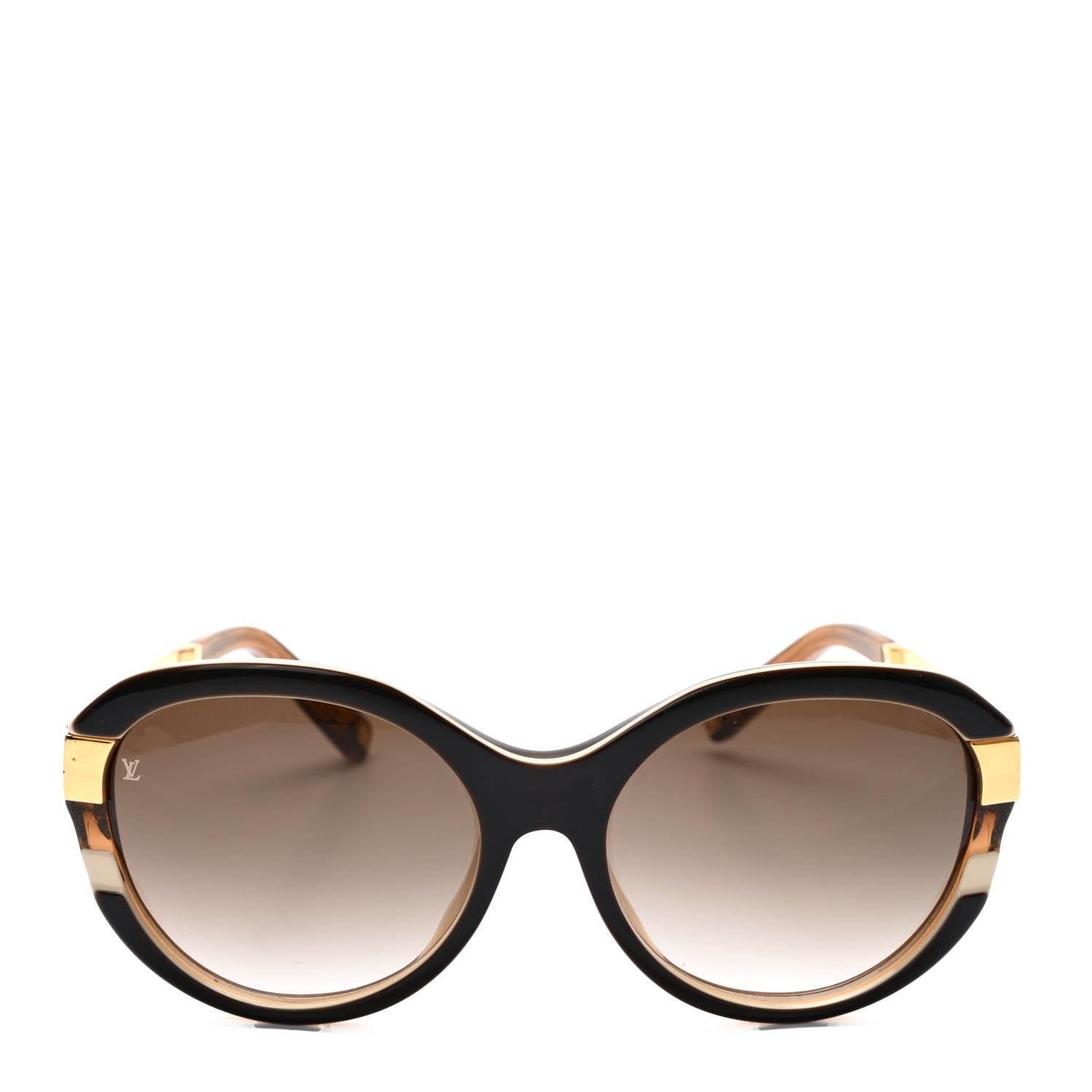 Louis Vuitton Petit Soupcon Cat Eye Sunglasses Z0487W Brown 1 of 7