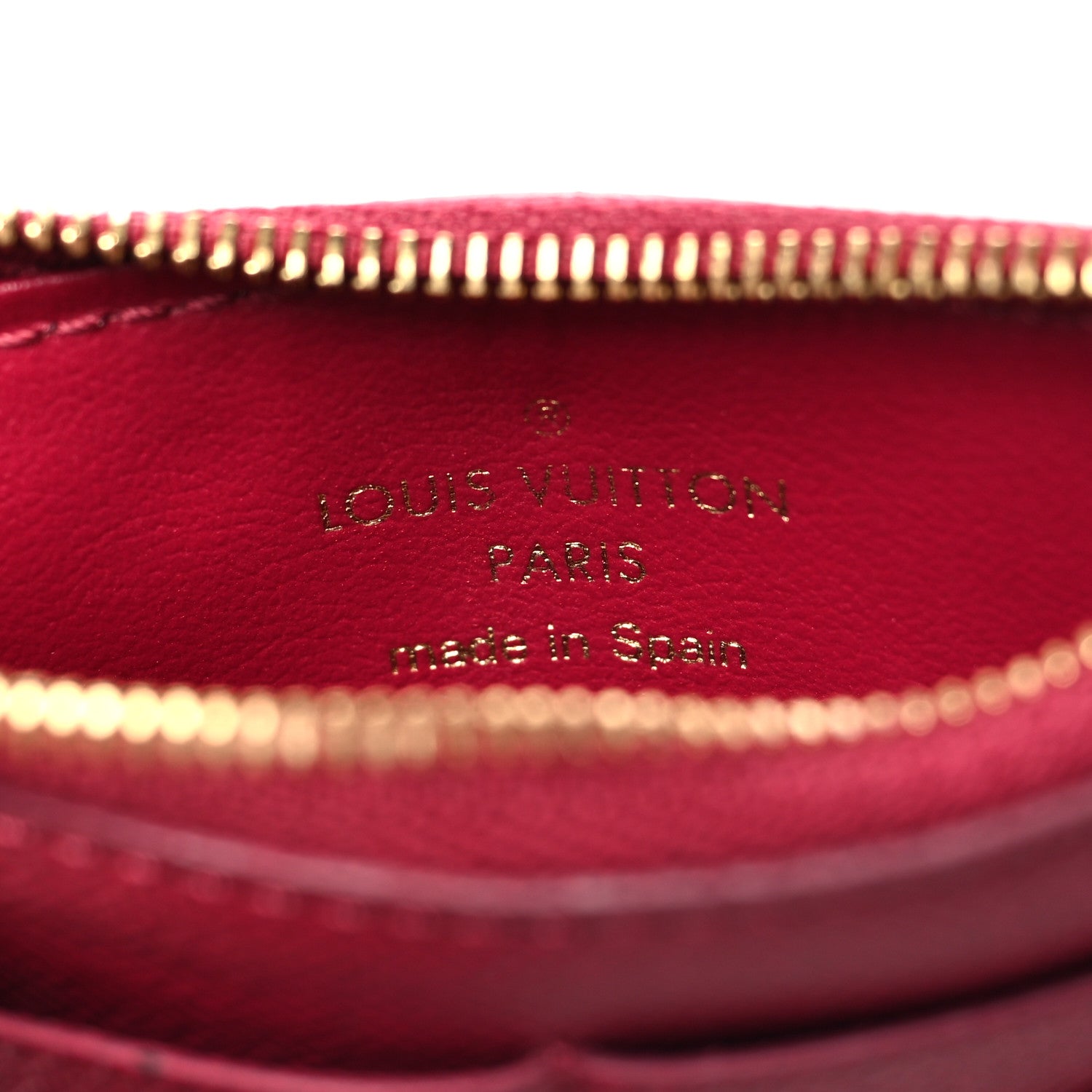 Louis Vuitton Monogram Zipped Card Holder Fuchsia 6 of 7