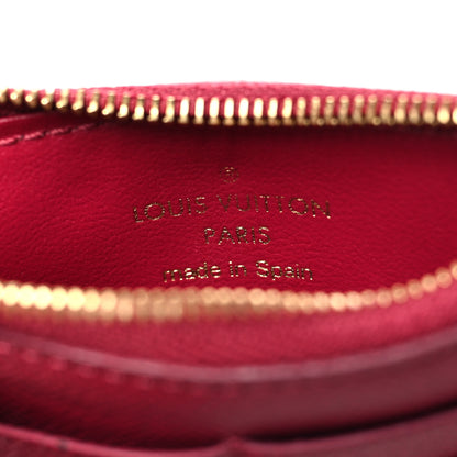 Louis Vuitton Monogram Zipped Card Holder Fuchsia 6 of 7