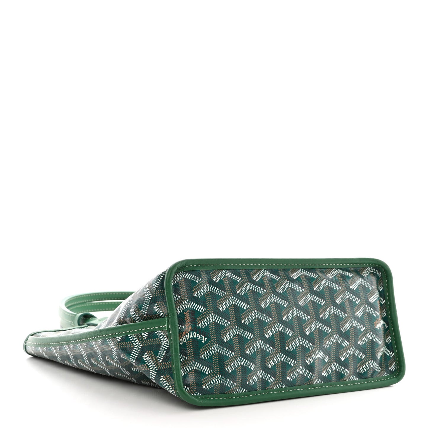 Goyardine Reversible Mini Anjou Green