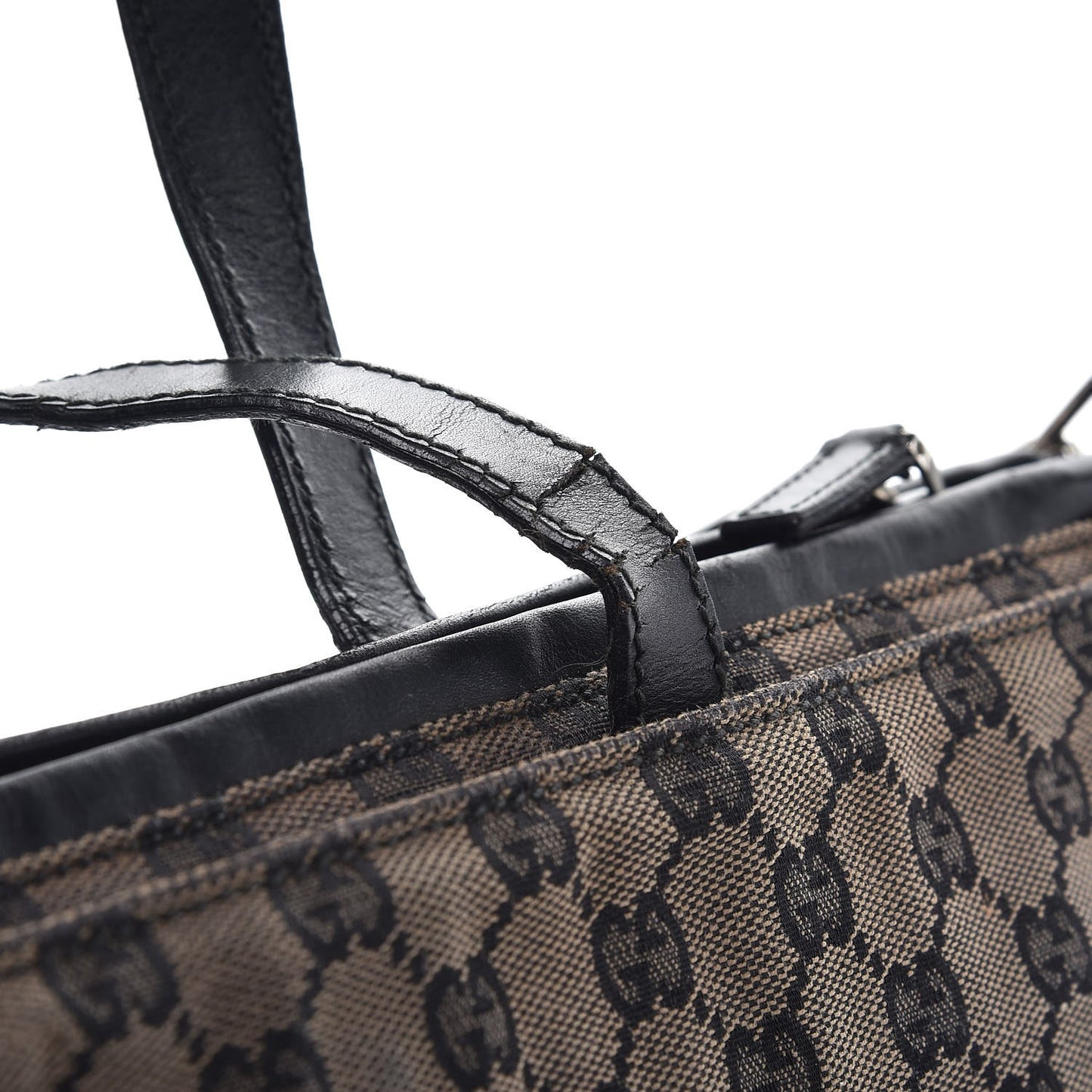 Monogram Large Laptop Briefcase Black