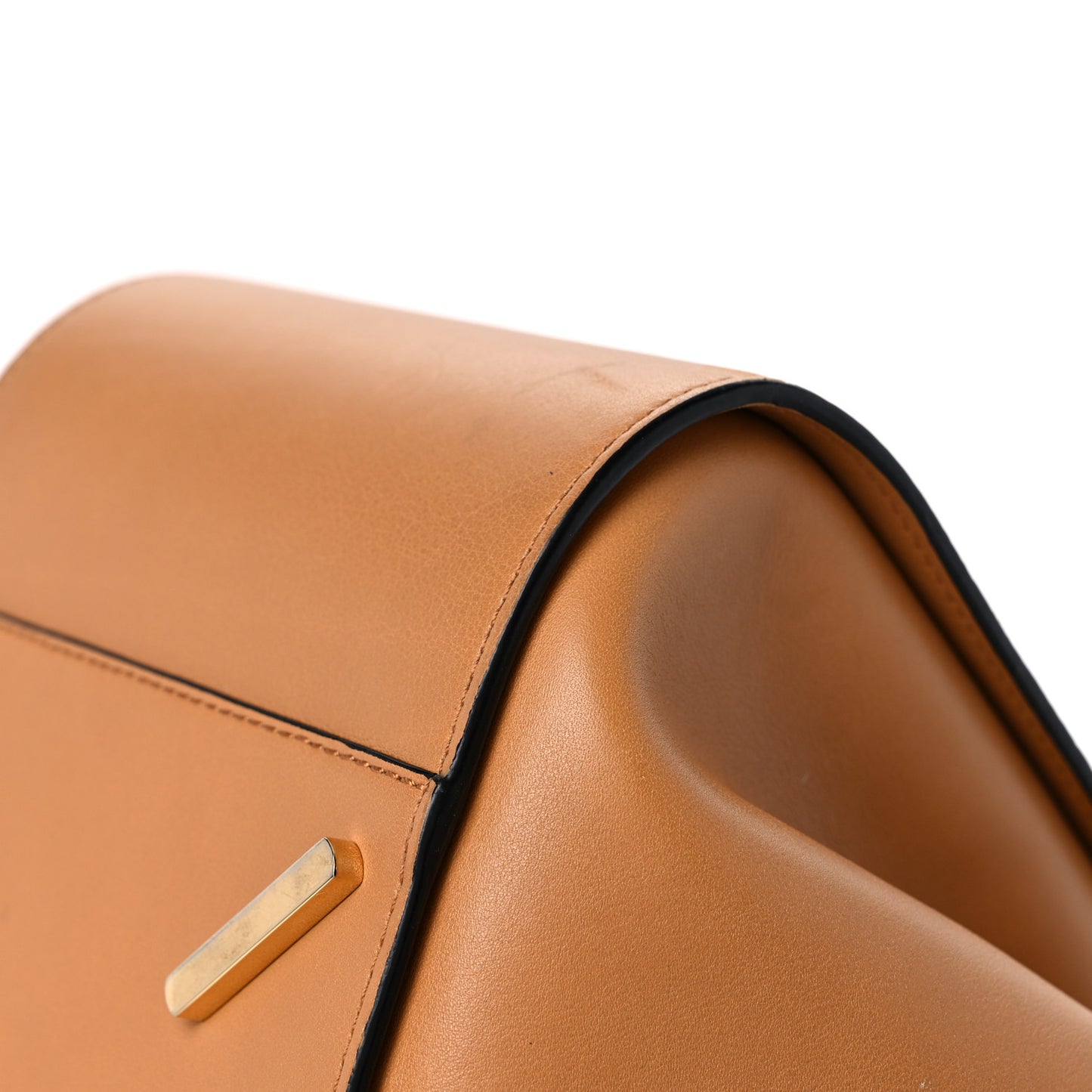 Calfskin Medium Hammock Shoulder Bag Mandarin