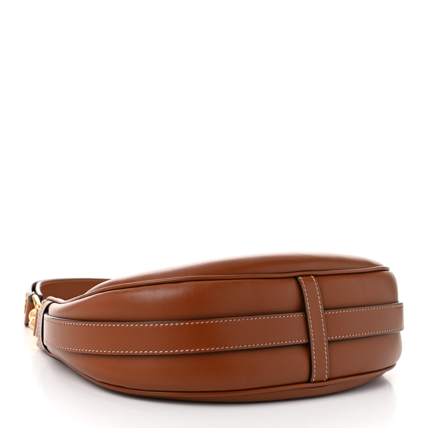 Celine Smooth Calfskin Medium Strap Ava Shoulder Bag Tan 4 of 9