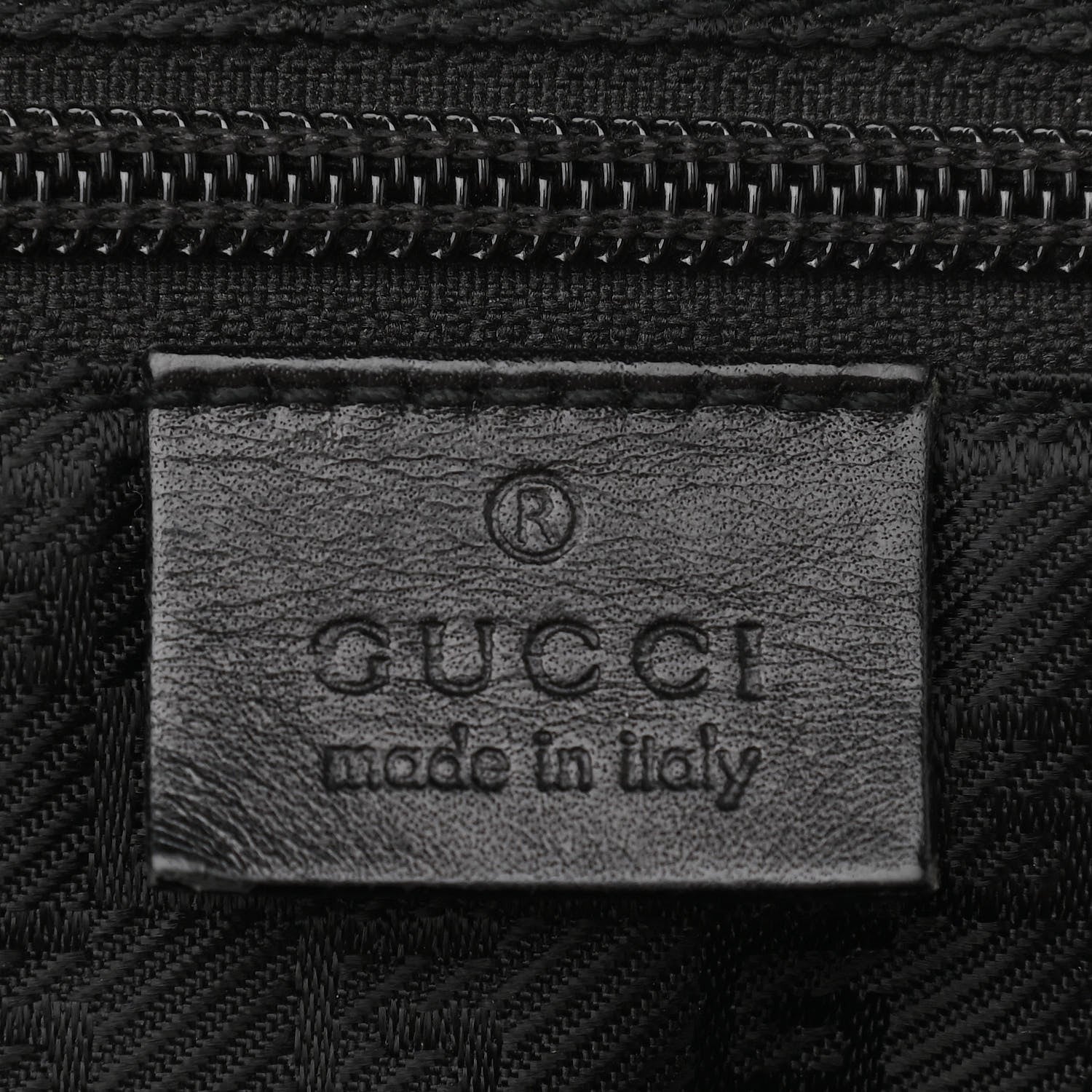 Gucci Canvas Double Buckle Flap Messenger Bag Black 6 of 11