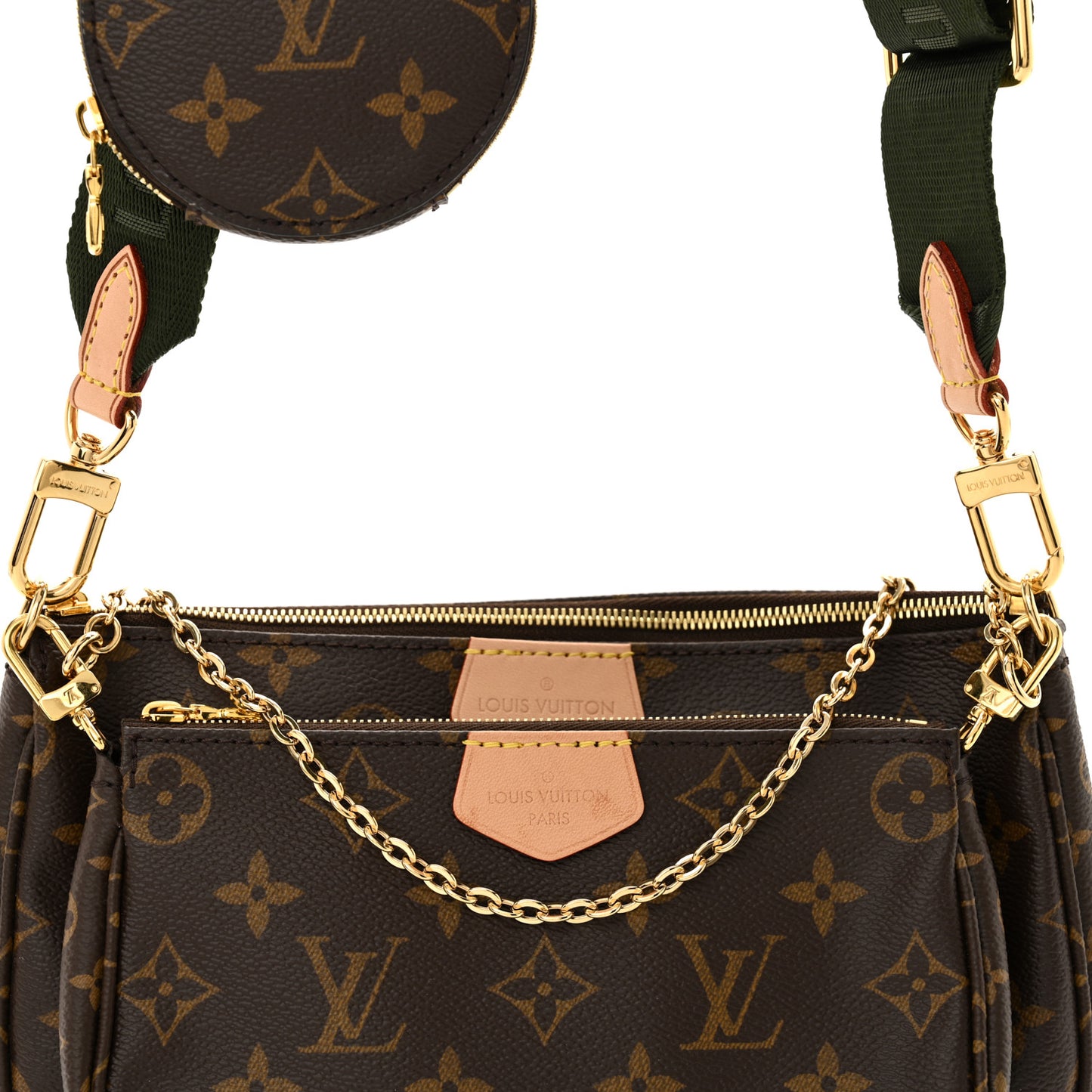 Monogram Multi Pochette Accessories Kaki