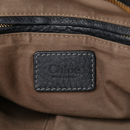 Chloe Calfskin Medium Marcie Satchel Black 6 of 12