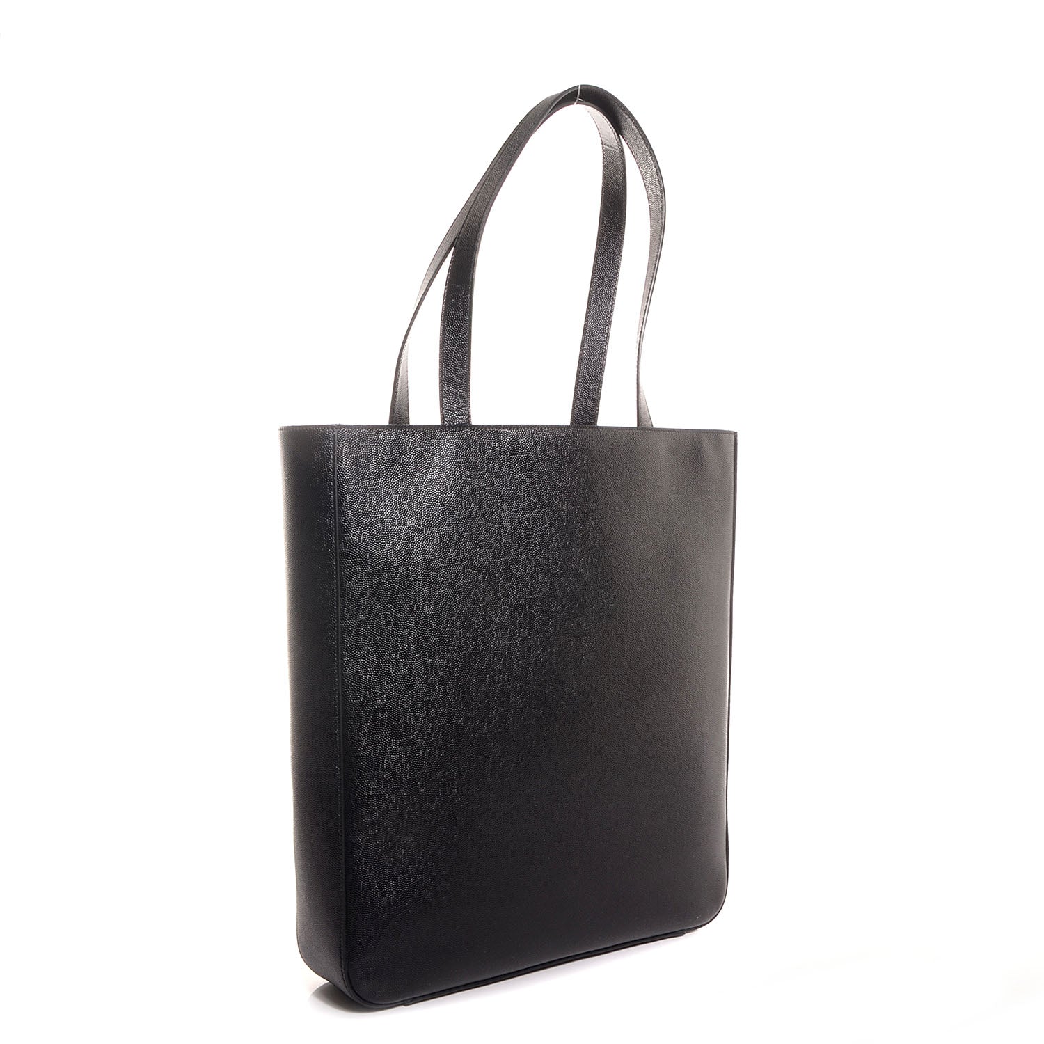 Saint Laurent Grain De Poudre North South Medium Museum Tote Black 3 of 9