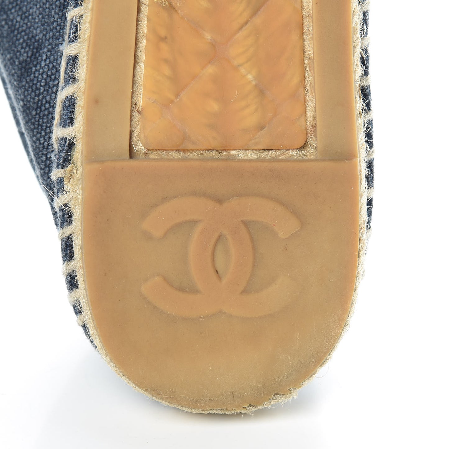 Denim Toile CC Espadrilles 36 Navy