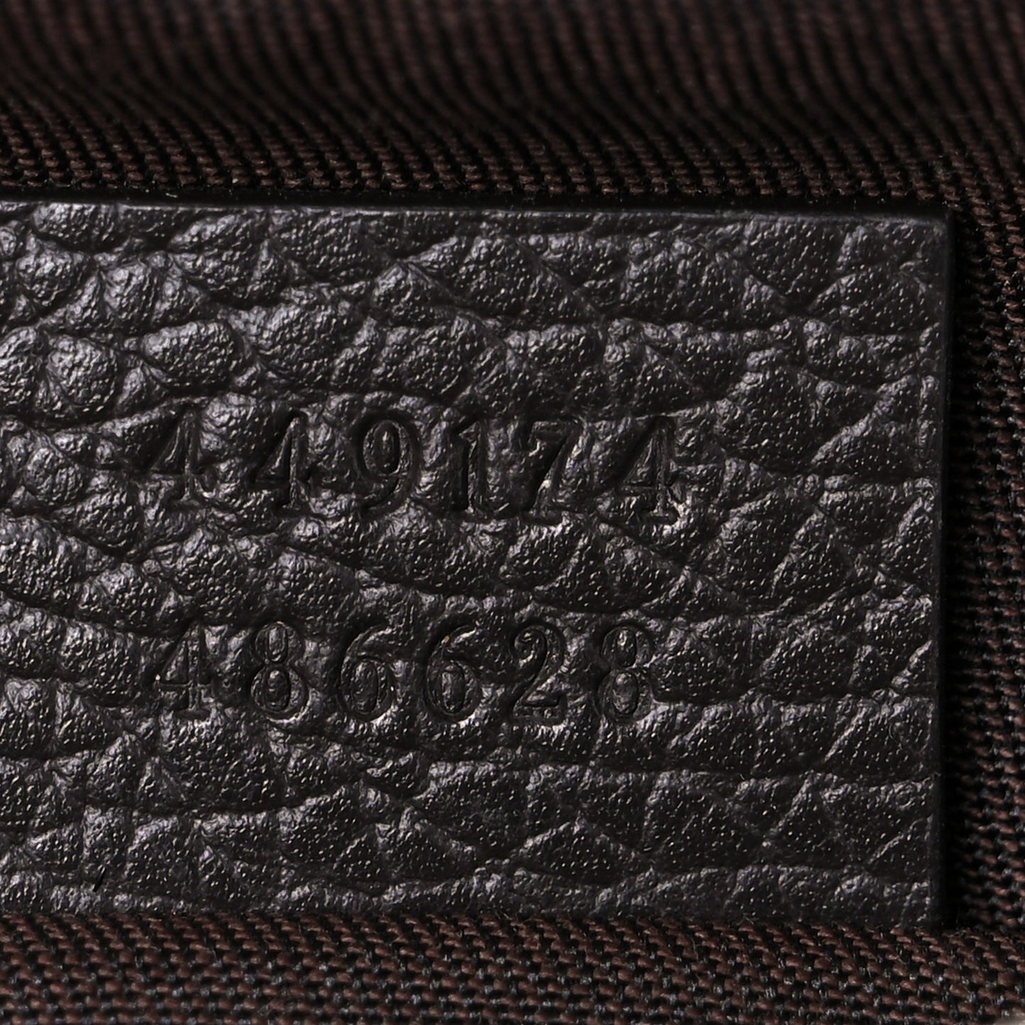 Monogram Belt Bag Dark Brown