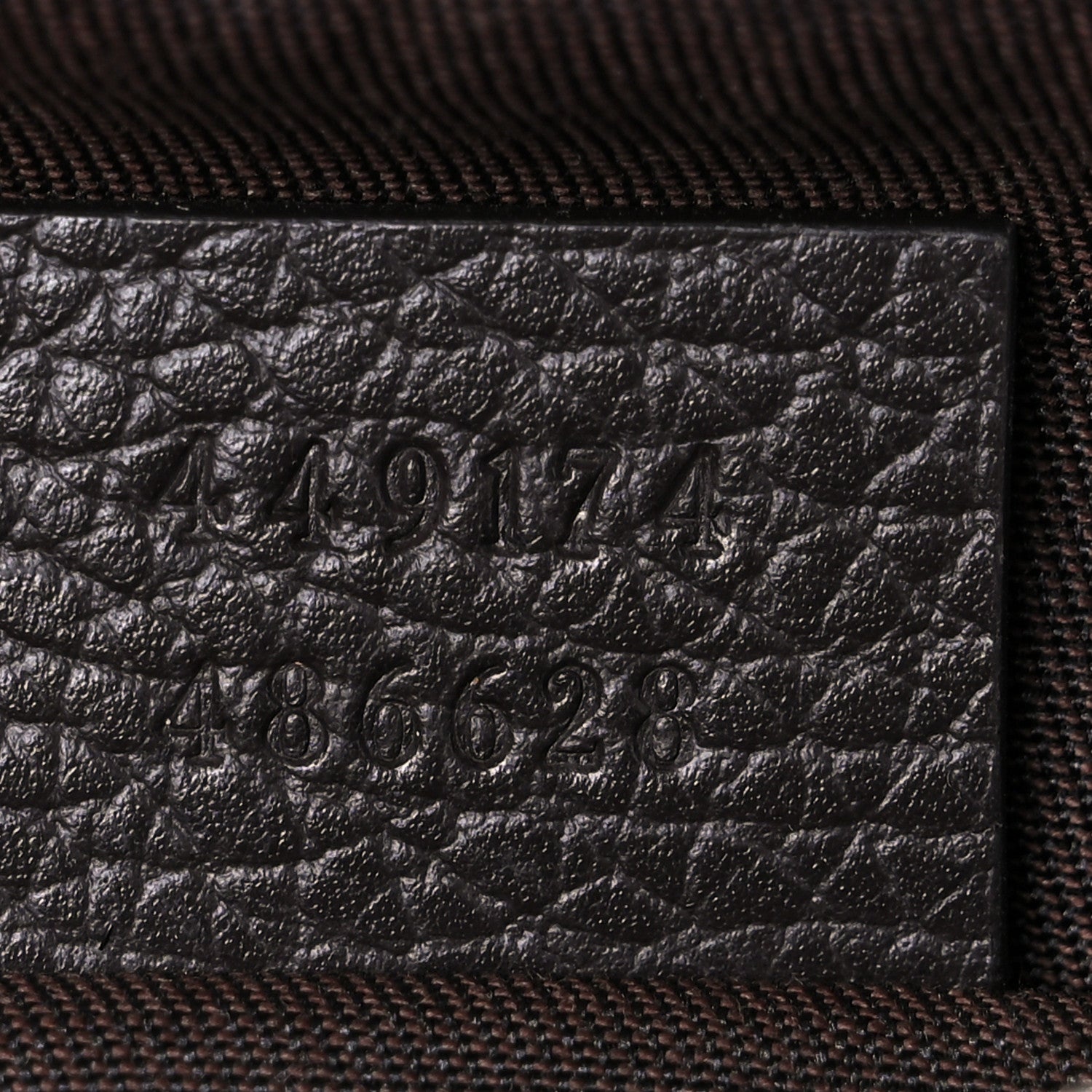 Gucci Monogram Belt Bag Dark Brown 7 of 14