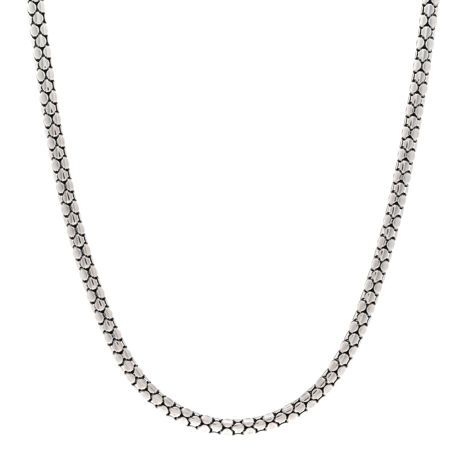 John Hardy Sterling Silver Dot Small Chain Necklace 1 of 4
